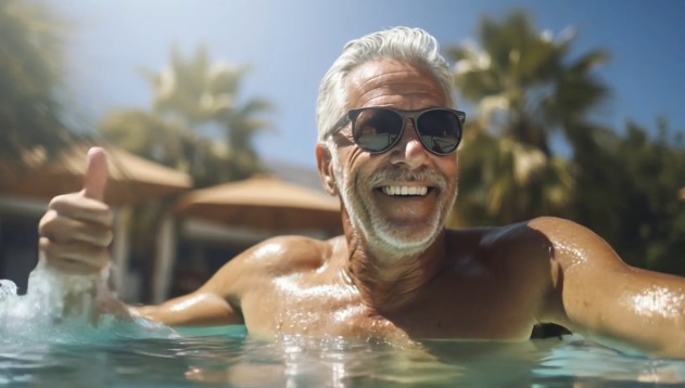 hombre-mayor-disfrutando-de-la-piscina-de-verano