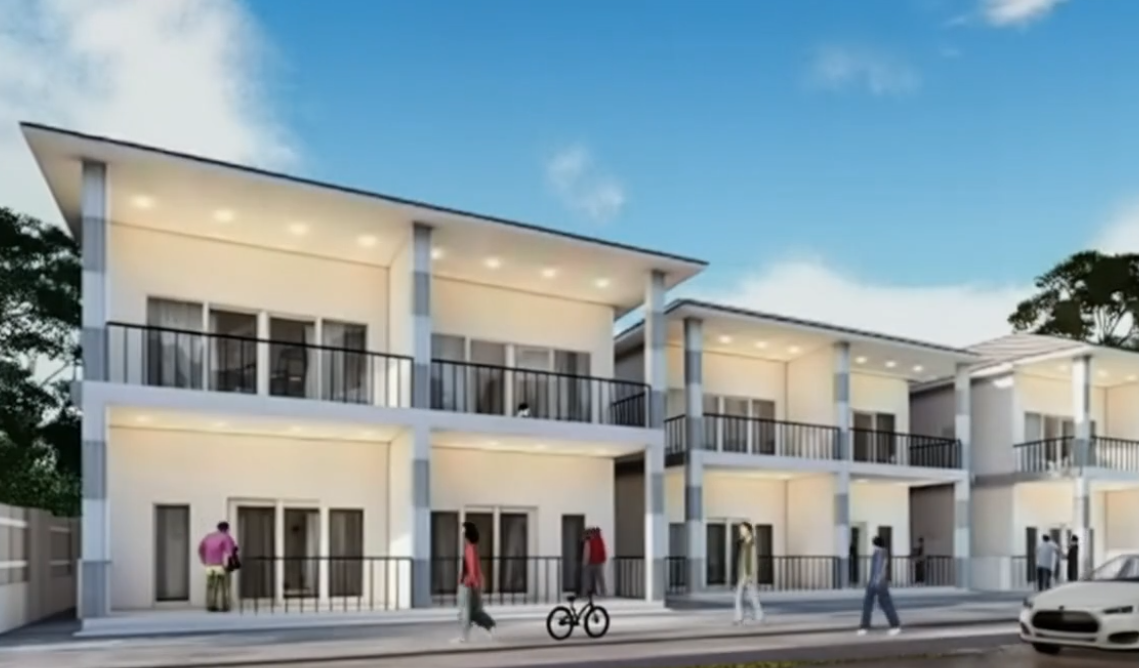 Casas de bloques dúo
